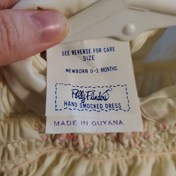 Vintage | Yellow Smocked Dress - Picture 5 of 7